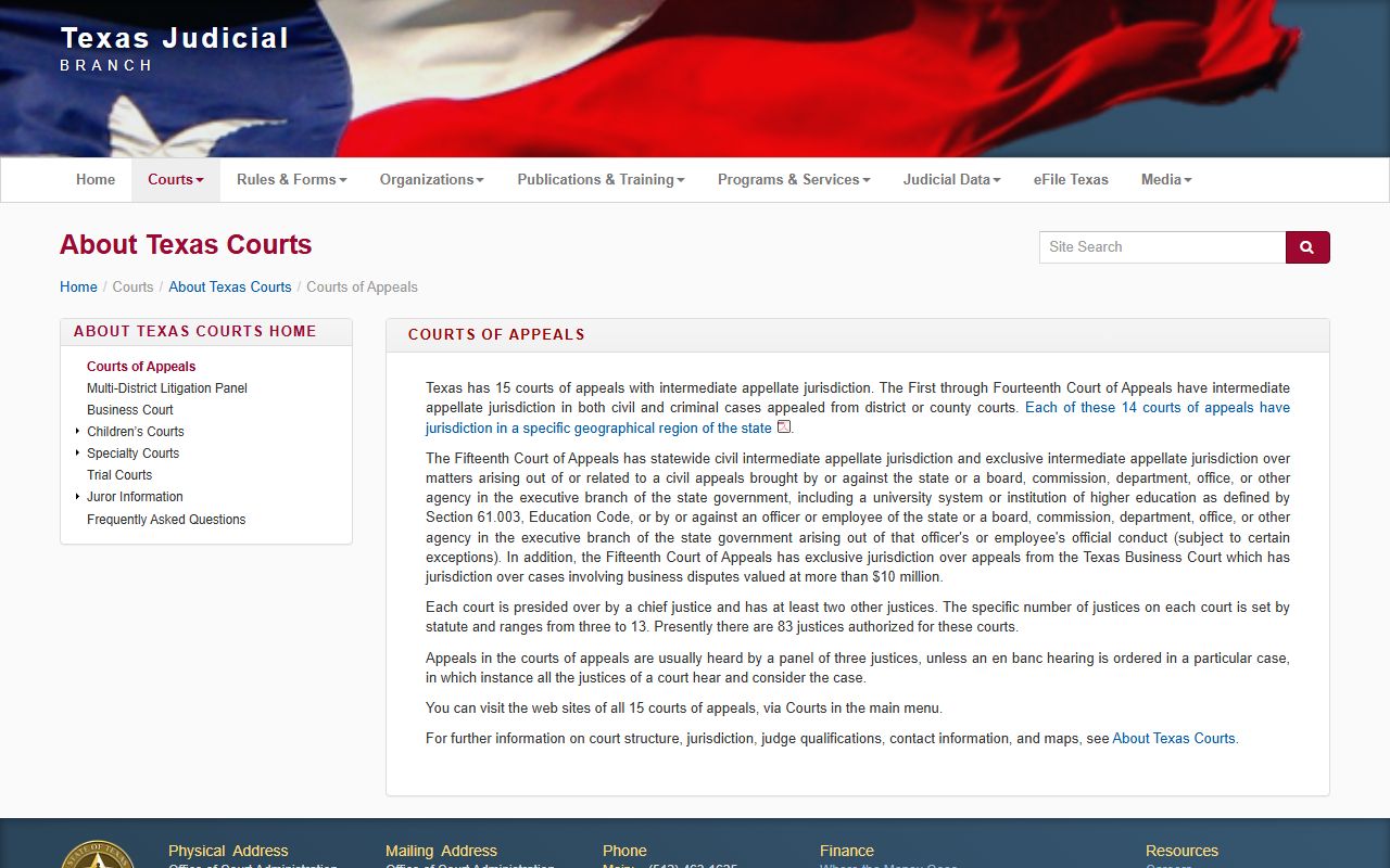 Texas Courts of Appeals for Hidalgo County district court appeals